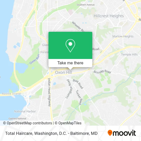 Total Haircare map