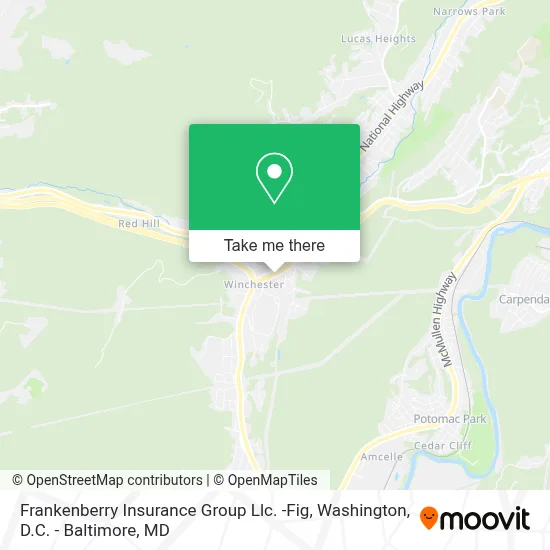 Frankenberry Insurance Group Llc. -Fig map