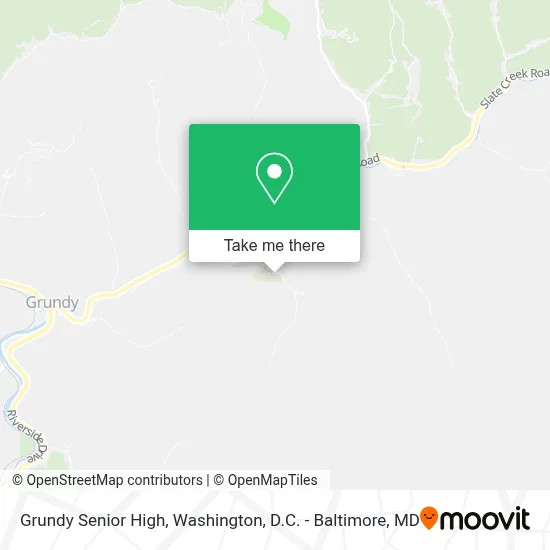 Grundy Senior High map