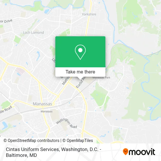 Cintas Uniform Services map