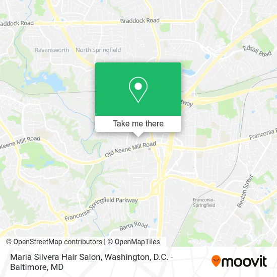 Maria Silvera Hair Salon map