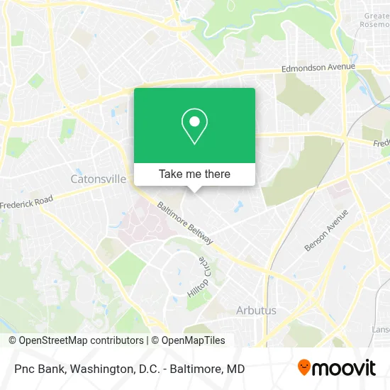 Pnc Bank map