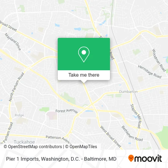 Pier 1 Imports map