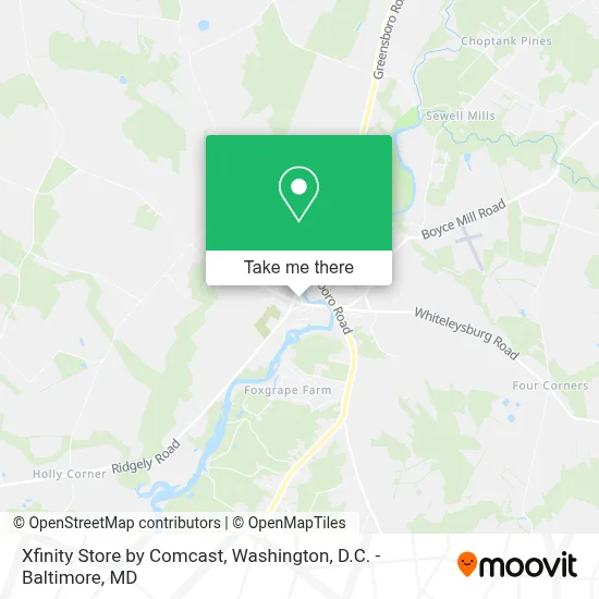 Xfinity Store by Comcast map