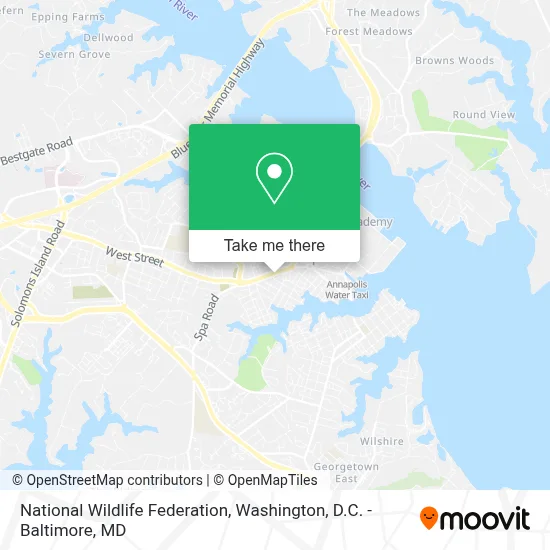 National Wildlife Federation map