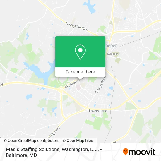 Masis Staffing Solutions map