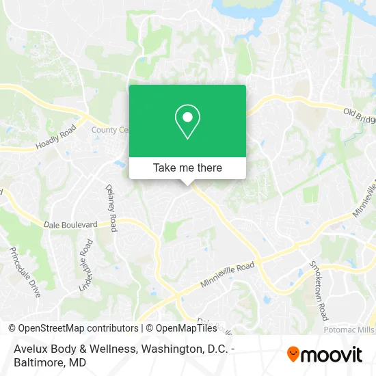 Avelux Body & Wellness map