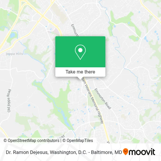 Dr. Ramon Dejesus map