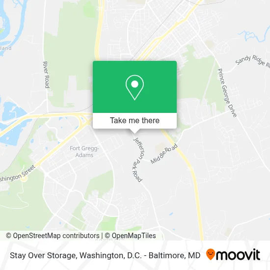 Stay Over Storage map