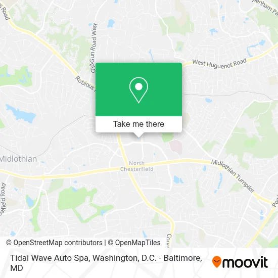 Tidal Wave Auto Spa map