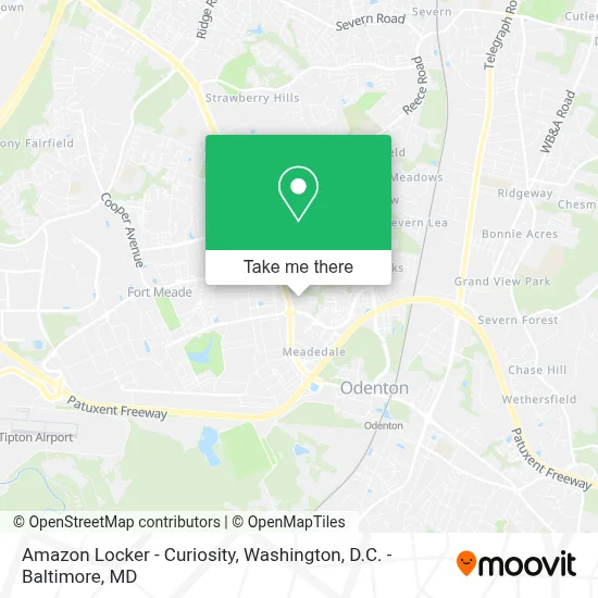 Amazon Locker - Curiosity map