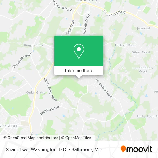 Sham Two map