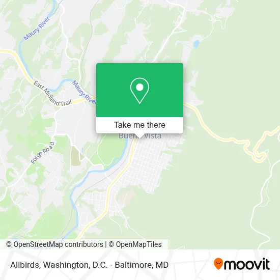 Allbirds map