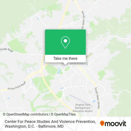 Center For Peace Studies And Violence Prevention map