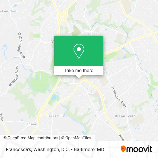 Francesca's map