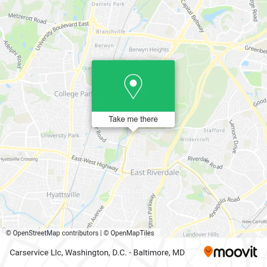 Carservice Llc map