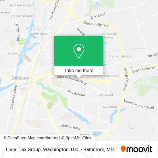 Local Tax Group map