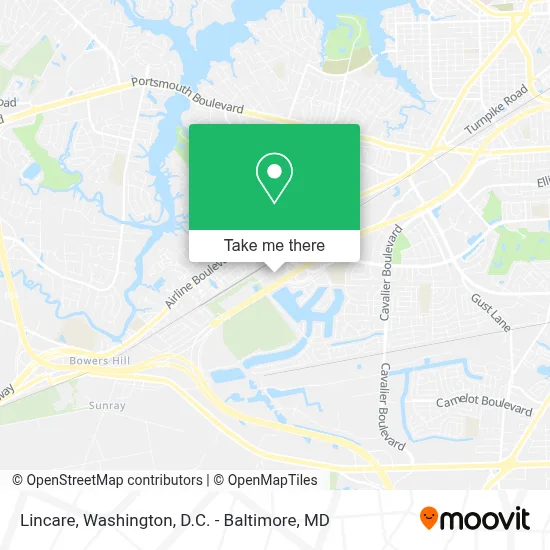 Lincare map