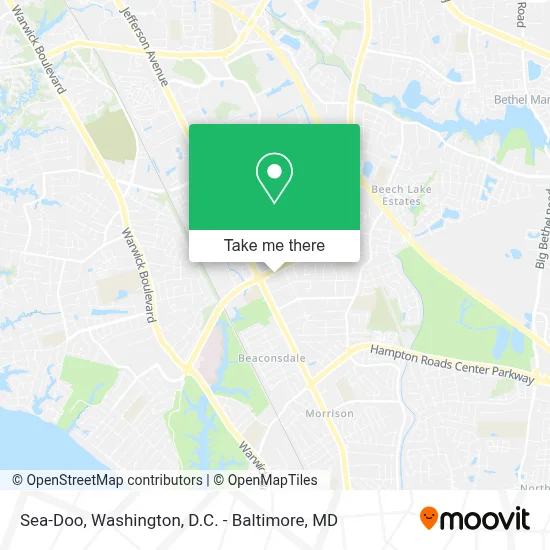Sea-Doo map