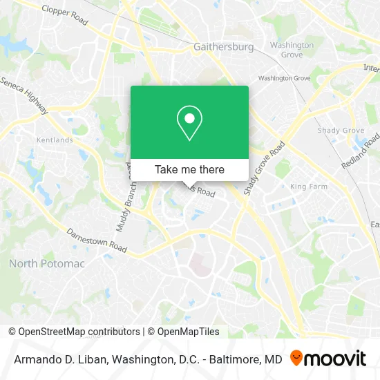 Armando D. Liban map