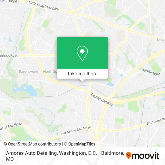 Amores Auto Detailing map