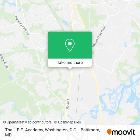 The L.E.E. Academy map
