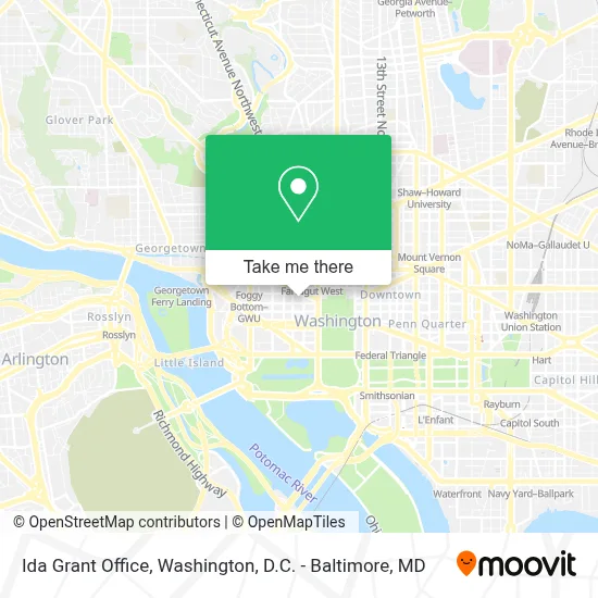 Ida Grant Office map