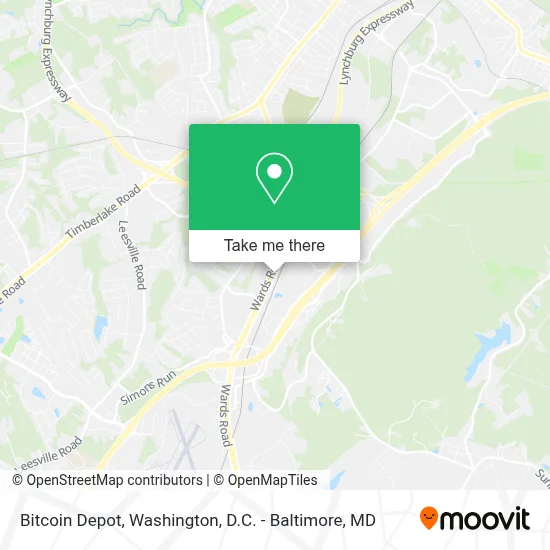Bitcoin Depot map