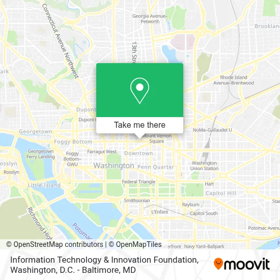 Information Technology & Innovation Foundation map
