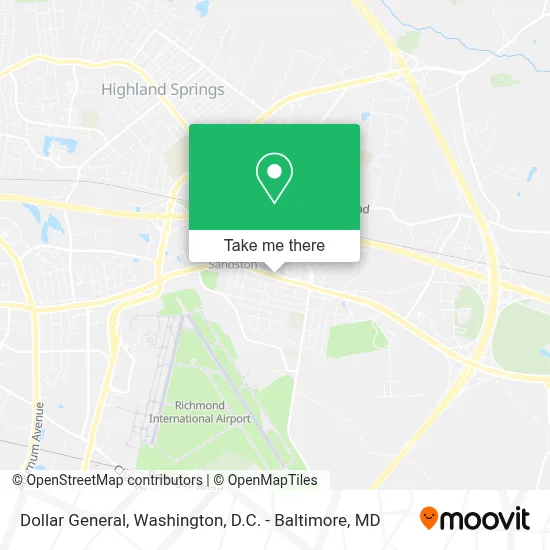 Dollar General map
