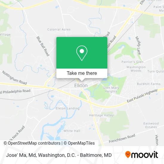Jose' Ma, Md map
