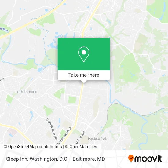 Sleep Inn map