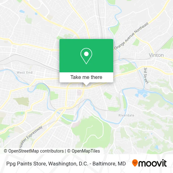 Ppg Paints Store map