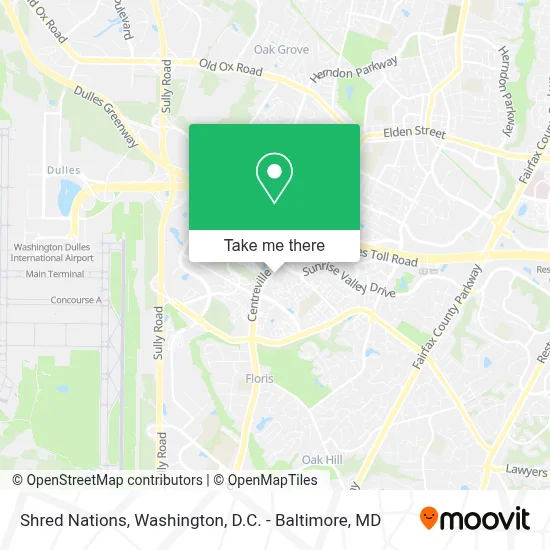 Shred Nations map