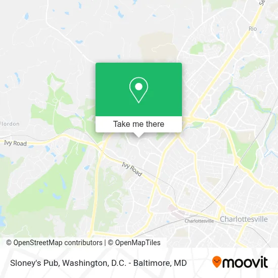 Sloney's Pub map