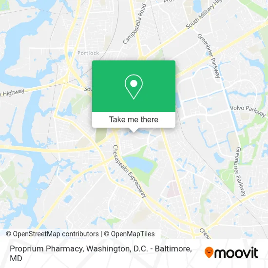 Proprium Pharmacy map