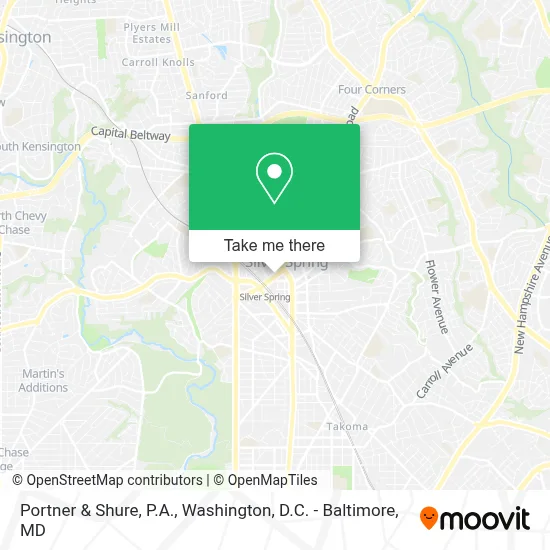 Portner & Shure, P.A. map