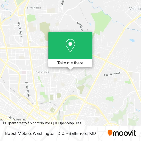 Boost Mobile map