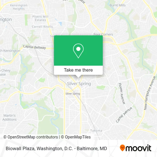 Biowall Plaza map
