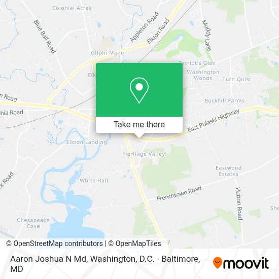 Aaron Joshua N Md map