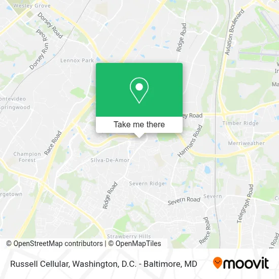 Russell Cellular map