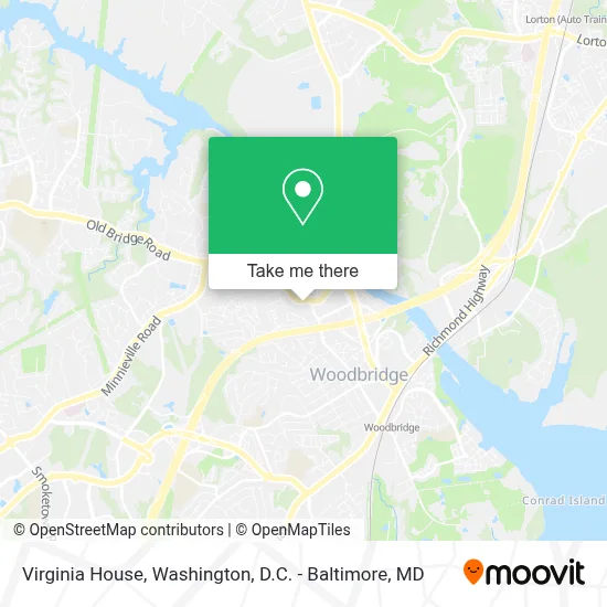 Casa Virginia map