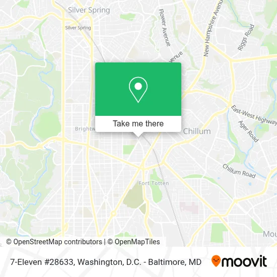 7-Eleven #28633 map