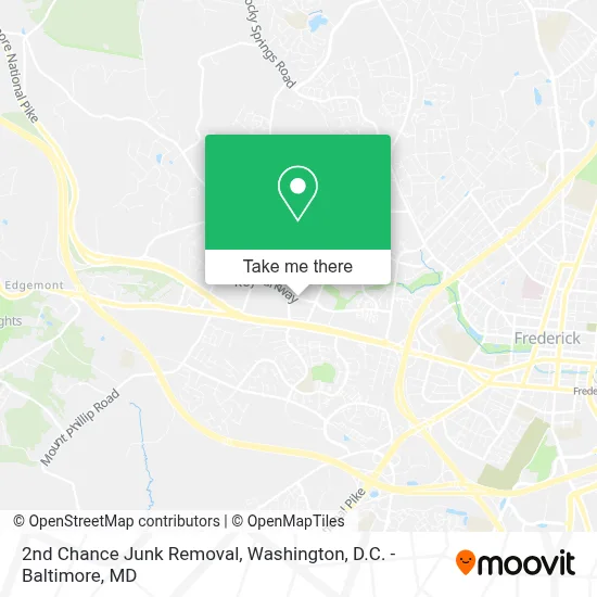 2nd Chance Junk Removal map