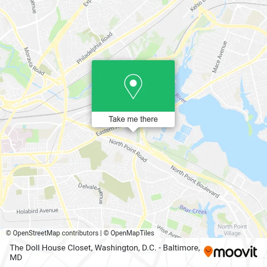 The Doll House Closet map