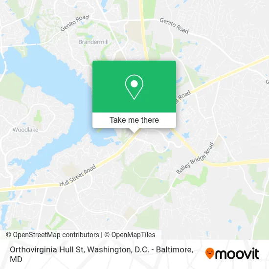 Orthovirginia Hull St map