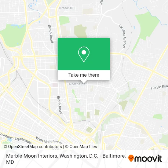 Marble Moon Interiors map