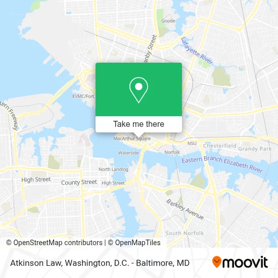 Atkinson Law map