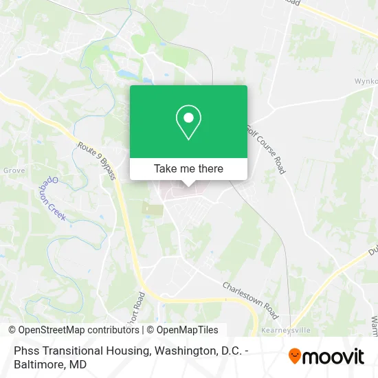 Phss Transitional Housing map