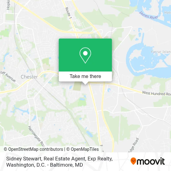 Sidney Stewart, Real Estate Agent, Exp Realty map